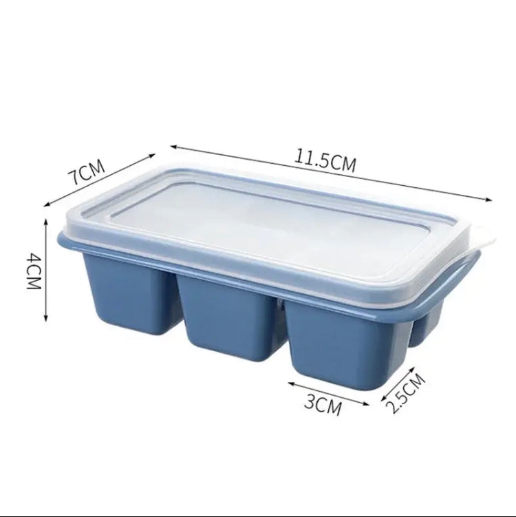 6 Grid Ice Tray Mold, Soft Silicone Ice Cube Mold, 6 Grids Soft Bottom Quick Freezer Fruit Ice Cube Maker 6 Grid Ice Tray Mold, Soft Silicone Ice Cube Mold, 6 Grids Soft Bottom Quick Freezer Fruit Ice Cube Maker